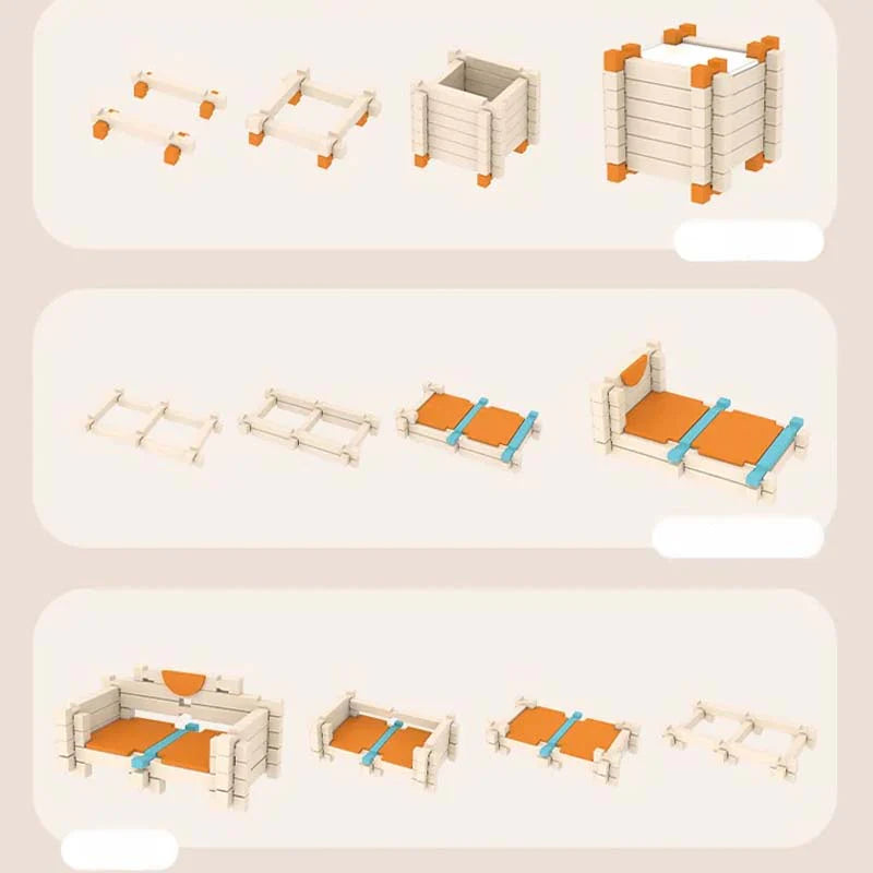 Izobraževalni leseni gradniki