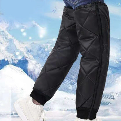 Zimski vetrovno odporni grelniki za noge