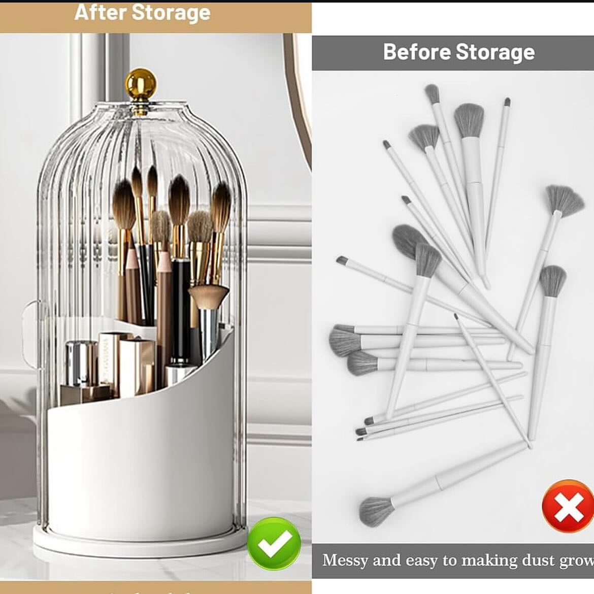 Škatla za shranjevanje kozmetike