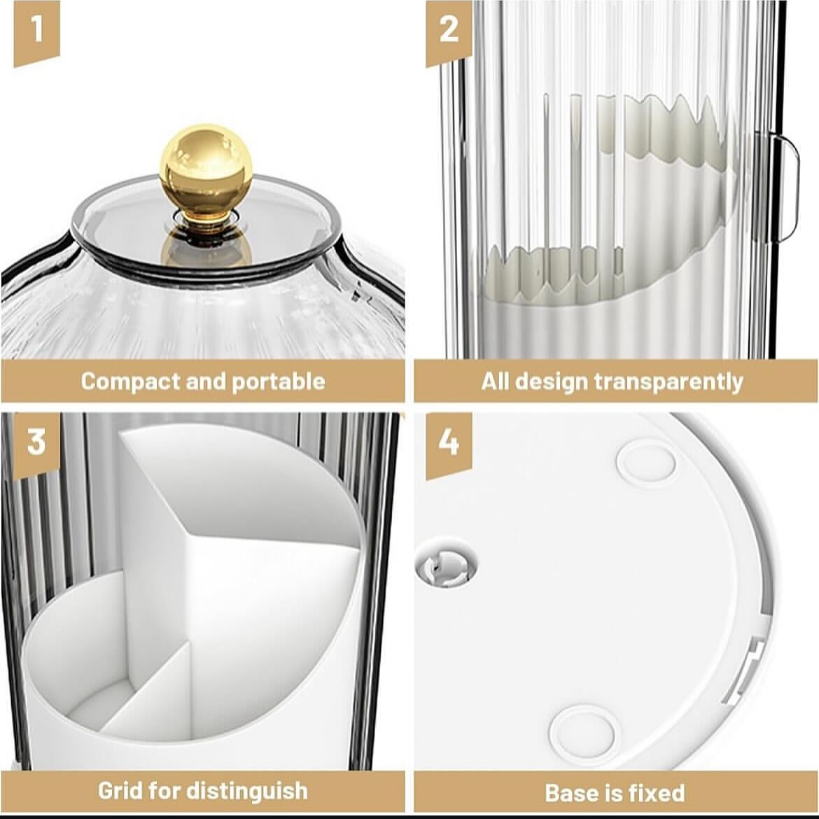 Škatla za shranjevanje kozmetike