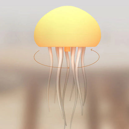 Zvočno nadzorovana gradientna svetilka v obliki meduze s plesočimi lovkami - spiiyle