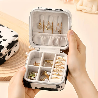 Usnjena škatla za nakit