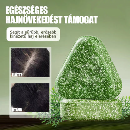 Naravni trdi šampon za krepitev las