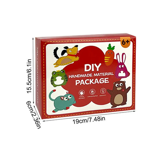 Otroški komplet za šivanje – ustvarjalna ročna igrača za začetnike