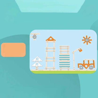 Izobraževalni leseni gradniki