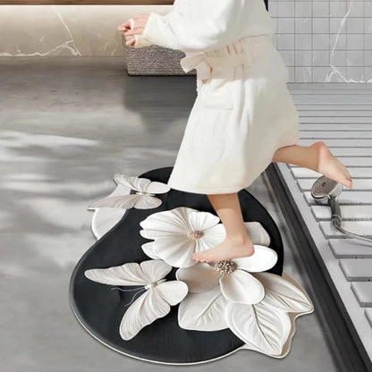 3D Realistisches Muster Rutschfeste Absorptionsmatte - spiiyle