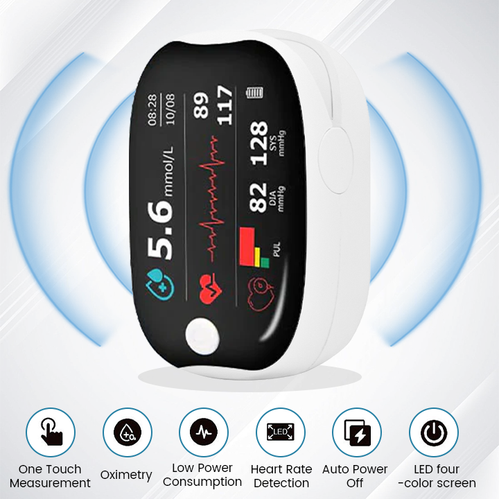 Clinclii™ GlucoSense Laser Blood Glucose Monitoring Device - spiiyle