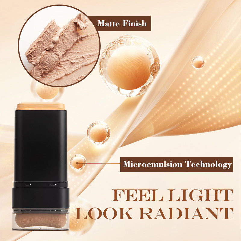 （🔥 Kupite 1, dobite 1 gratis🔥）✨2025 Instant Concealing Foundation Stick with Built-in Brush - spiiyle