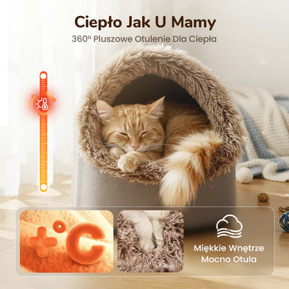 Zimska postelja za hišne ljubljenčke