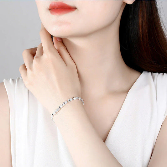 【🔥 Kupite 1 in dobite 1 gratis🔥】Elegantna zapestnica z bleščečo deteljico - spiiyle