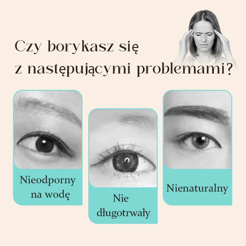 【Kupite 1, dobite 1 gratis】☔Visokokakovosten vodoodporen svinčnik za obrvi s 4 vilicami - spiiyle