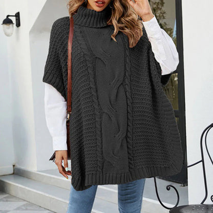 Ženski pulover s širokim pasom - spiiyle