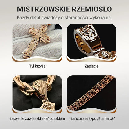 Ogrlica z obeskom, ki prikazuje Jezusa