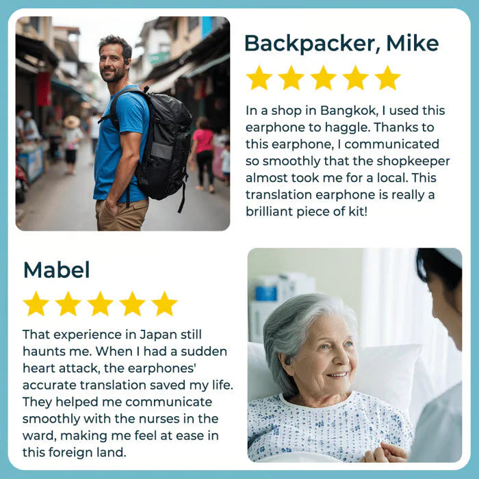 Brezžične slušalke OWS Bluetooth 5.4 z AI prevajanjem (primerne za iOS in Android)