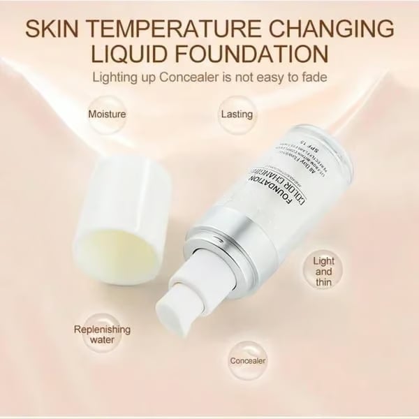 ??Colour Changing Mature Skin Foundation