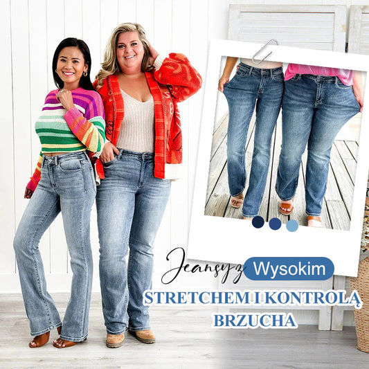 🏆Oprane raztegljive kavbojke, ki dvignejo trebuh in boke👖 - spiiyle