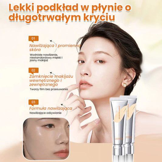 (🔥 Kupite 1 in dobite 1 gratis🔥)Długotrwały podkład kryjący o pełnym kryciu