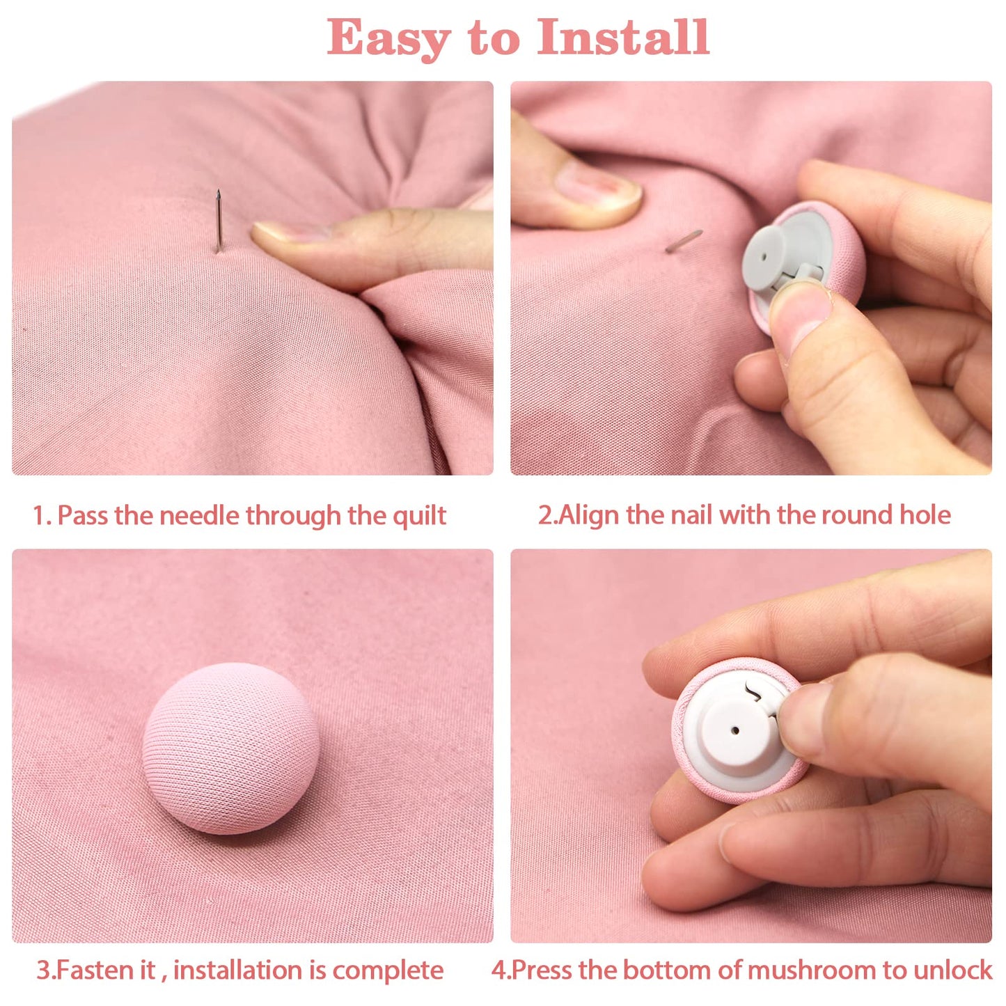 Držalo za odejo Cozy Bed – varno in nedrseče, trpežno oblikovanje za vse vrste posteljnine