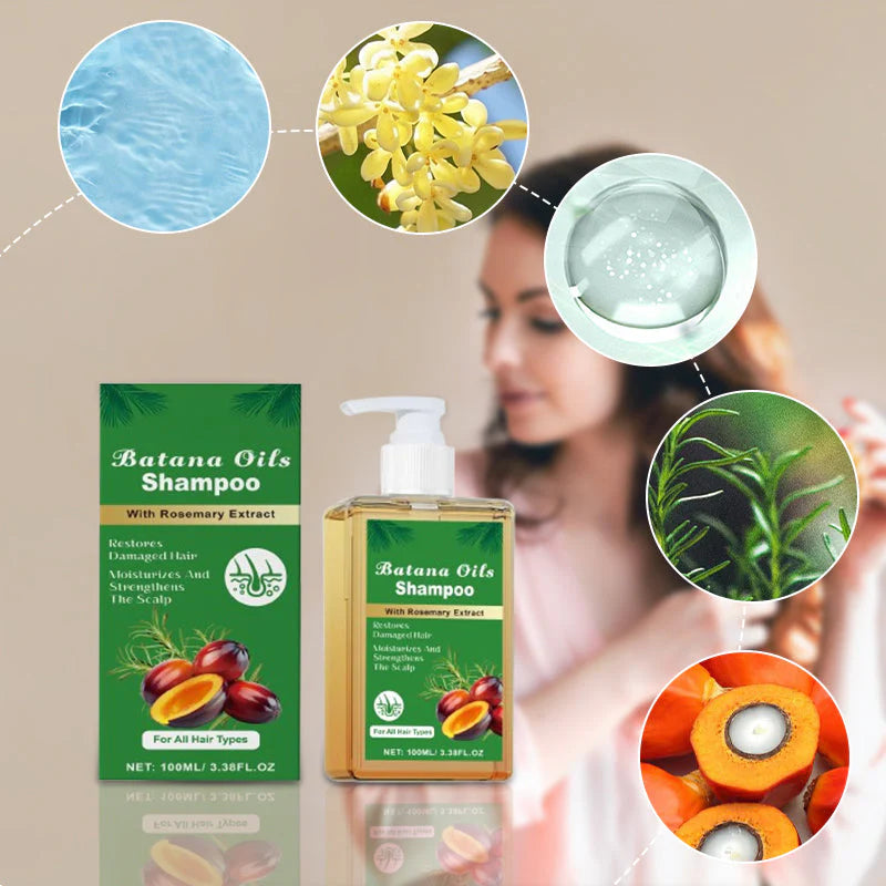 【🛍️ Druhý -50%】Šampon z oljem Batana in izvlečkom rožmarina - spiiyle