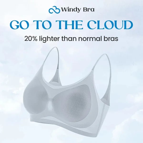WindyBra - Summer seamless ultra-thin plus size ice silk comfort bra - spiiyle
