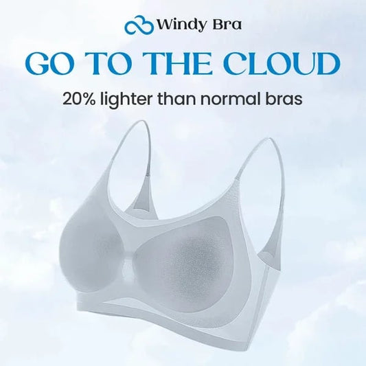 WindyBra - Summer seamless ultra-thin plus size ice silk comfort bra - spiiyle