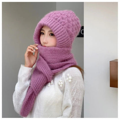 Vgrajena zaščita sluha Kapa, odporna proti vetru Šal - spiiyle