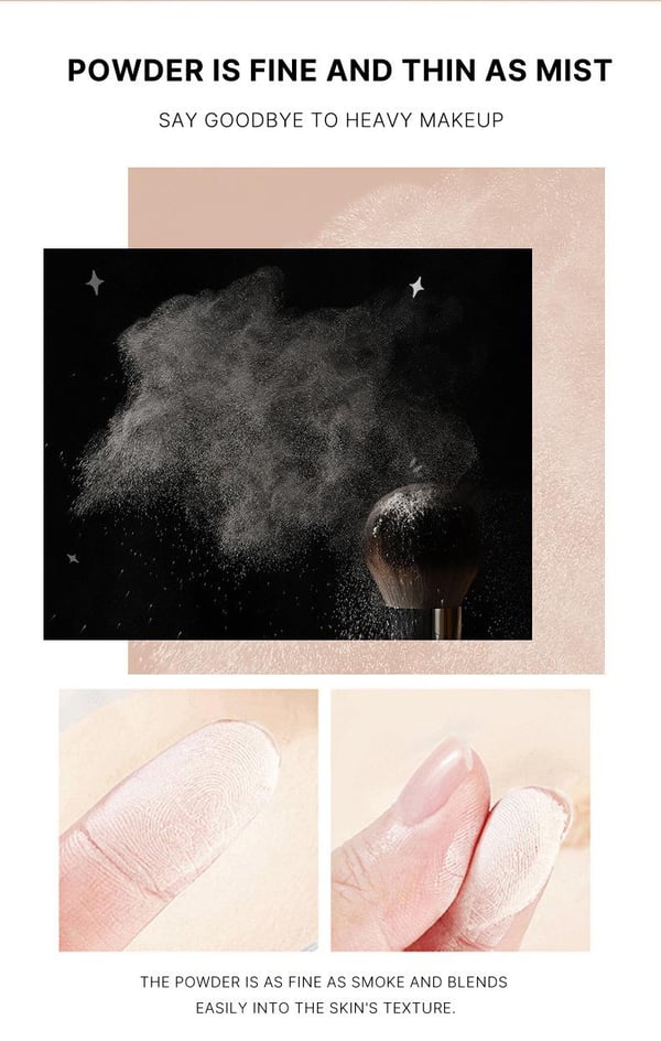 Beauty Powder Cake for Makeup Hold - spiiyle