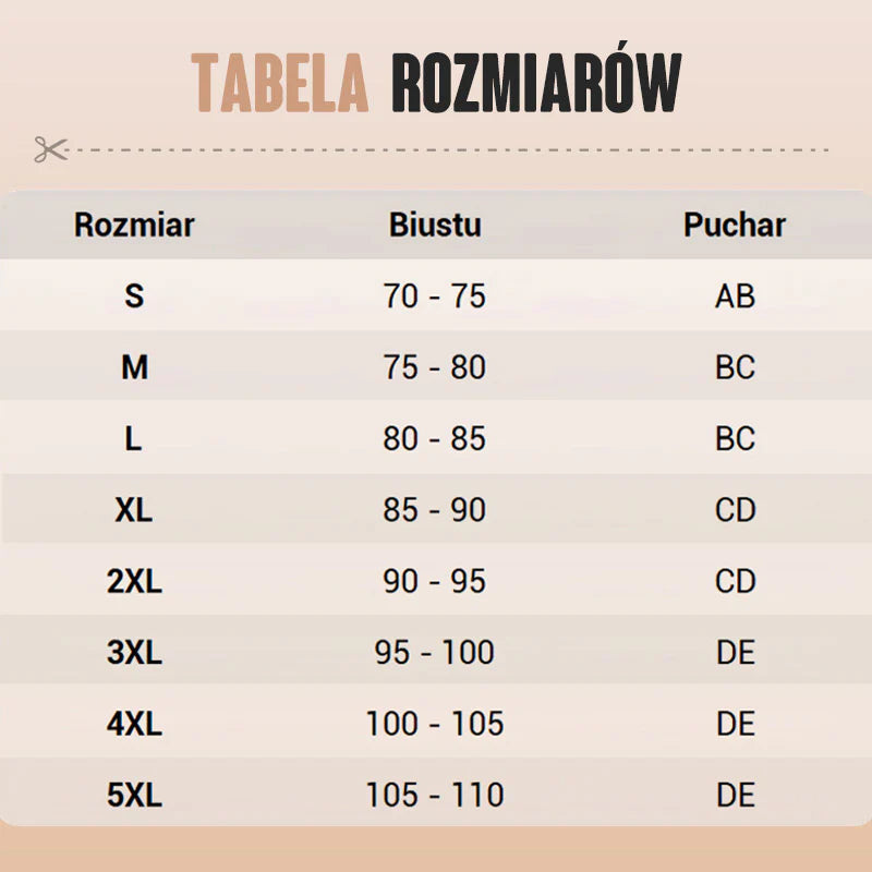 Biustonosz Bezprzewodowy z Zapięciem z Przodu dla Kobiet - spiiyle