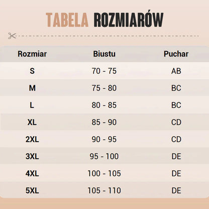 Biustonosz Bezprzewodowy z Zapięciem z Przodu dla Kobiet - spiiyle