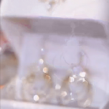Geometrični večplastni okrogli cvetlični uhani - spiiyle