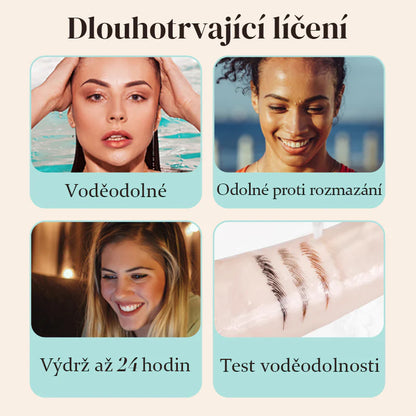 Večnamenski svinčnik za obrvi s 4 konicami (2 kosa) - spiiyle