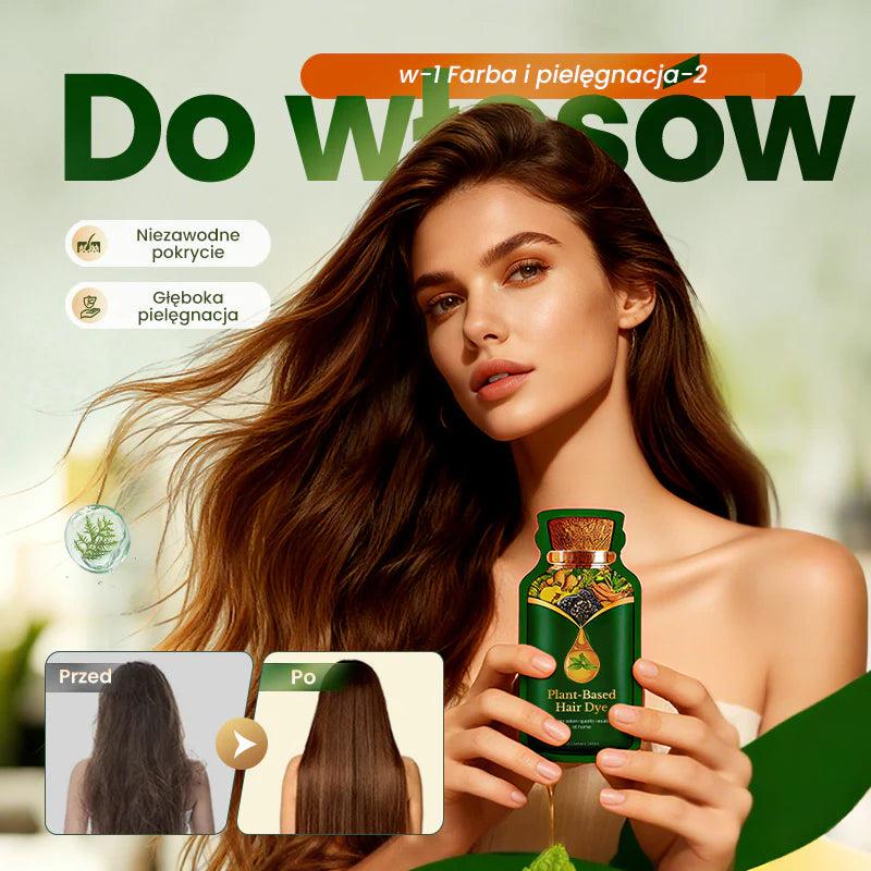 Nežna barva za lase na rastlinski osnovi