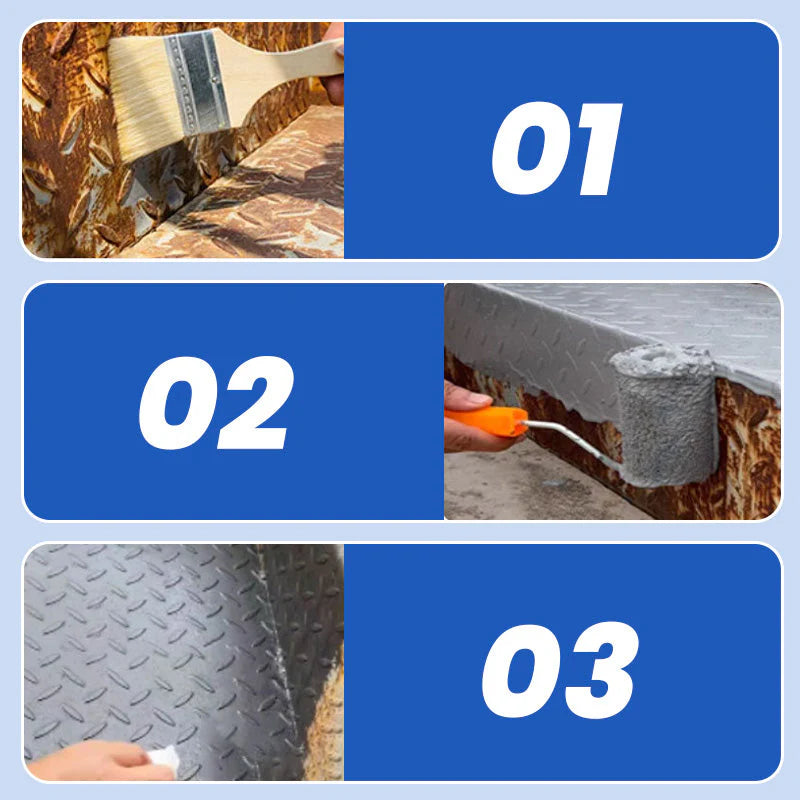 Barva za zaščito kovin pred rjo