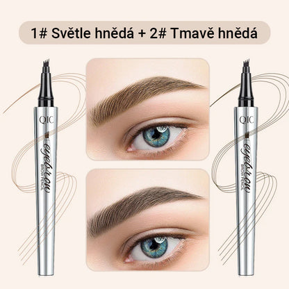 Večnamenski svinčnik za obrvi s 4 konicami (2 kosa) - spiiyle