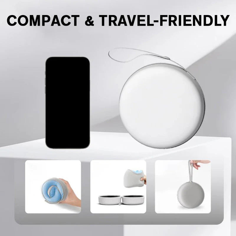 Vzglavnik za vrat iz spominske pene v obliki črke U - spiiyle