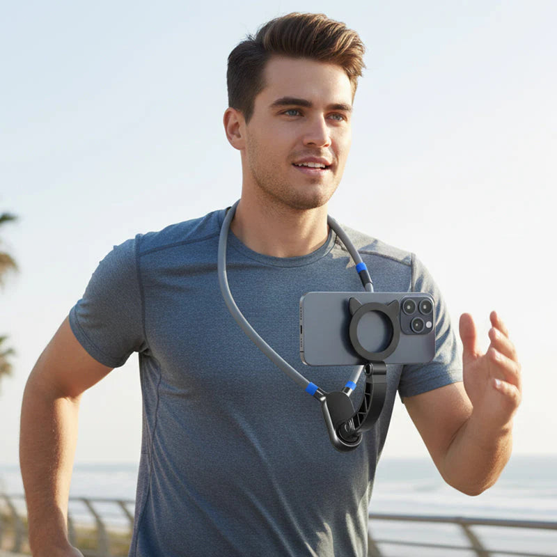 Magnetno držalo za telefon za vrat s funkcijo prostoročnega telefoniranja