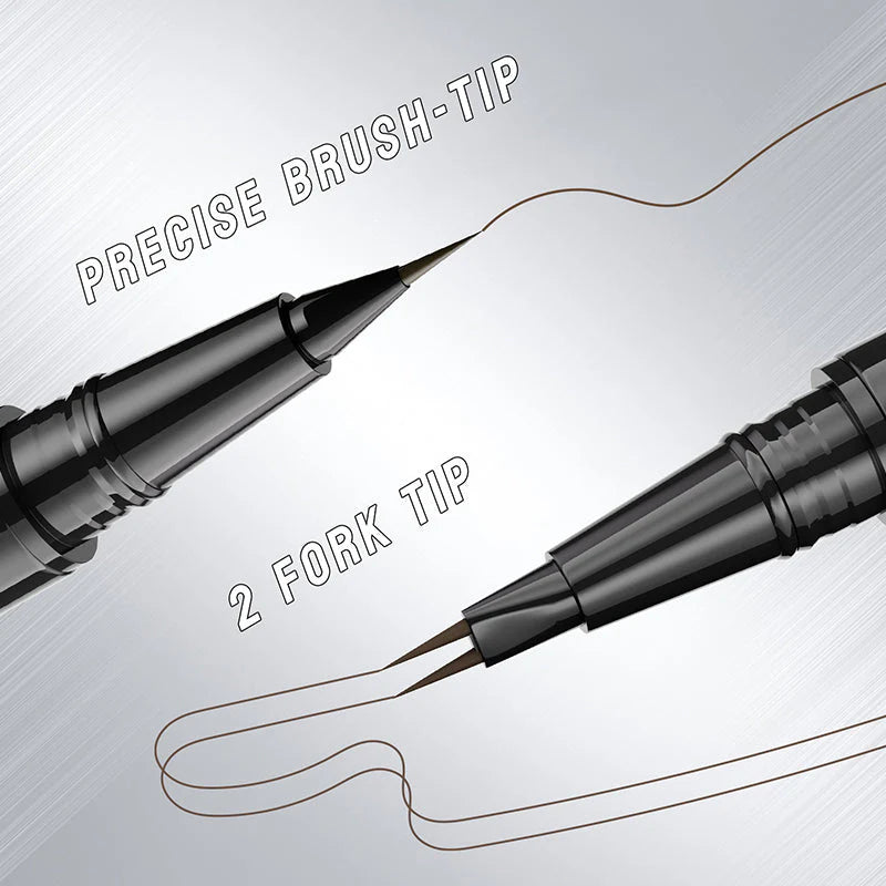 NOVOLETNA razprodaja 2-v-1 dvostransko mikrooblikovalno pero za obrvi - spiiyle