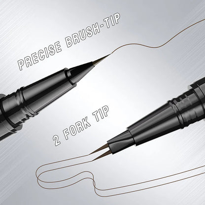 NOVOLETNA razprodaja 2-v-1 dvostransko mikrooblikovalno pero za obrvi - spiiyle