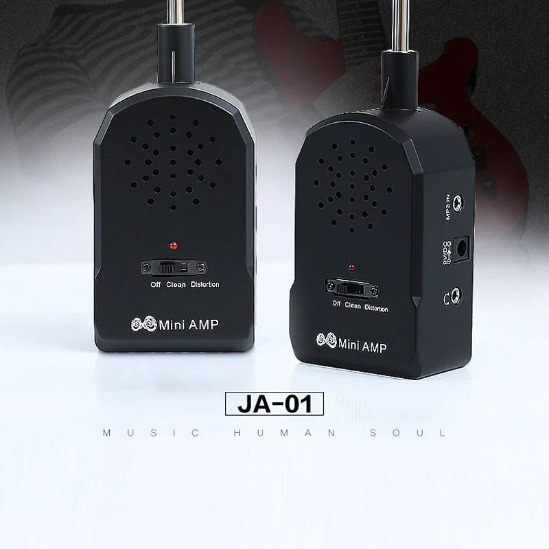 Komplet mini prenosnega ojačevalnika za električno kitaro