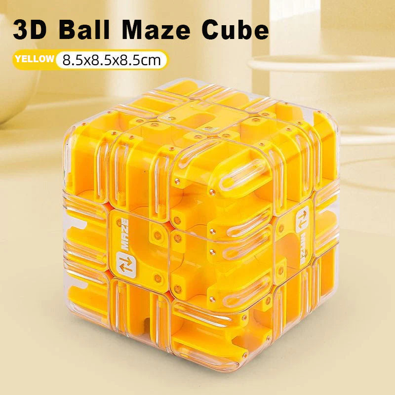 Zabavna 3D kockasta sestavljanka labirint - spiiyle