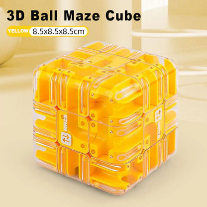 Zabavna 3D kockasta sestavljanka labirint - spiiyle