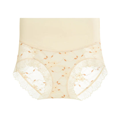 (🔥 Kupite 1 in dobite 2 gratis🔥)Ženske zračne brezšivne hlačke z visokim pasom in čipko