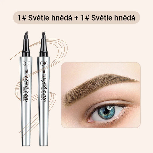 Večnamenski svinčnik za obrvi s 4 konicami (2 kosa) - spiiyle