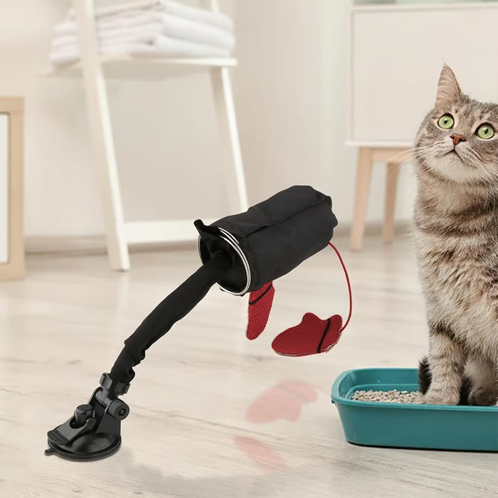 Interaktivna mačja igrača v obliki boksarske vreče - spiiyle