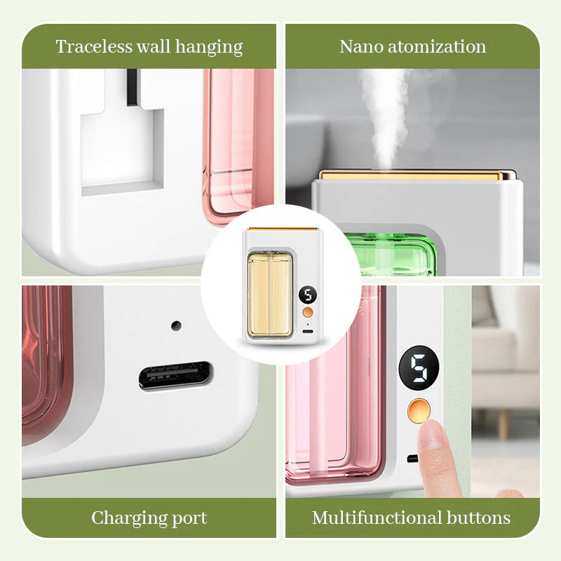Automatisk diffusor för aromaterapi - spiiyle