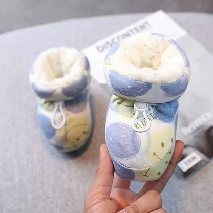 Topli krzneni otroški škornji