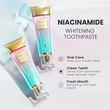 （🔥Kupite 1, dobite 1 gratis🔥）Set zobne paste za beljenje z niacinamidom