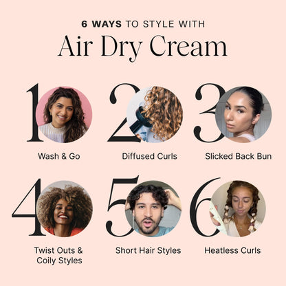 (🔥 Časovno omejena promocija: 70 % popusta na drugo stekleničko)Complete Air Dry Cream - spiiyle