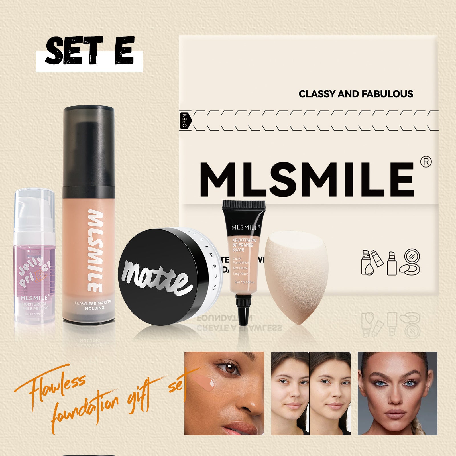 Matte finishing powder for oil control and moisturizing Concealing Foundation - spiiyle