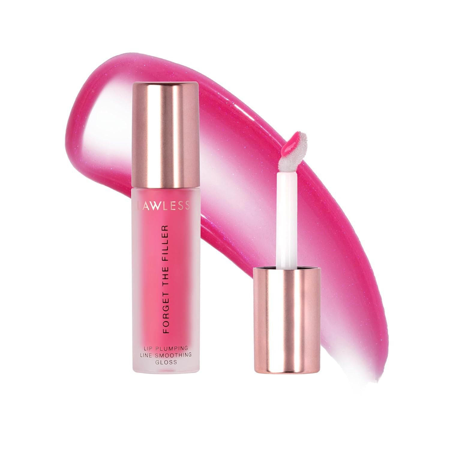 Pozabite na sijaj za polnjenje ustnic Filler Lip Plumping Line Smoothing Gloss - spiiyle